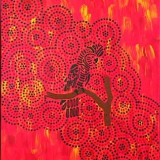 Cockatoo painting
