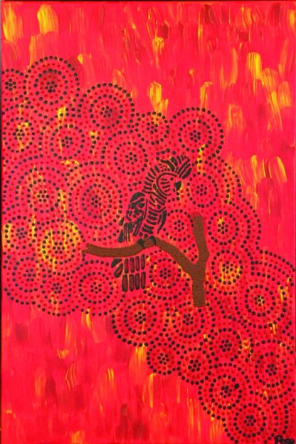 Cockatoo painting