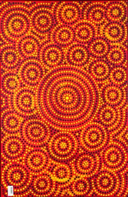 Red dot painting
