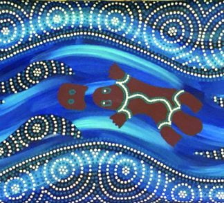 Platypus painting