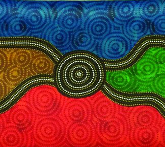Earth elements painting