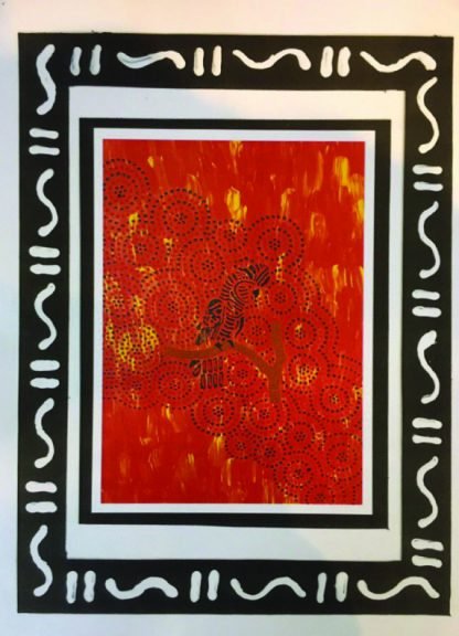 Red Cockatoo print